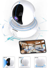 画像をギャラリービューアに読み込む, 監視カメラ wifi 小型 ネットワークカメラ 1080P 200万高画素 双方向音声 遠隔操作 暗視撮影 GOOSERA