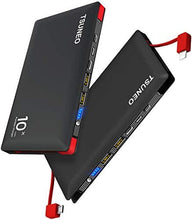 画像をギャラリービューアに読み込む, モバイルバッテリー ケーブル内蔵 10000mAh ライトニング/microUSBコネクタ付
