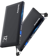 画像をギャラリービューアに読み込む, モバイルバッテリー 大容量 12000mAh PSE認証済 防災グッズ 旅行/出張/地震
